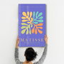 Wallity Pintura Decorativa de Vidrio Templado Multicolor 35 x 55 cm